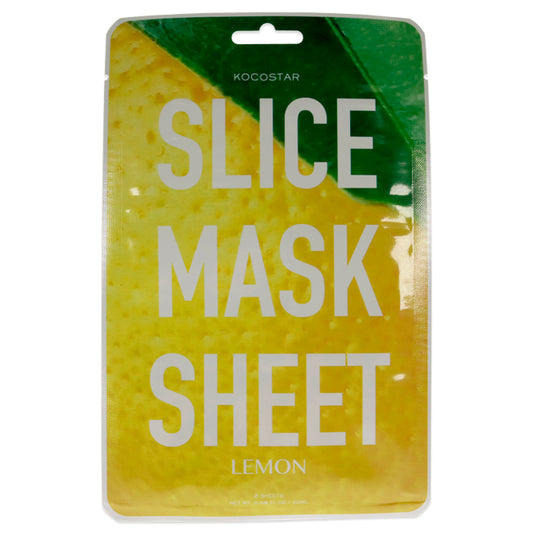 Slice Sheet Mask - Lemon by Kocostar for Unisex - 1 Pc Mask