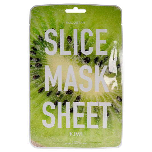 Slice Sheet Mask - Kiwi by Kocostar for Unisex - 1 Pc Mask