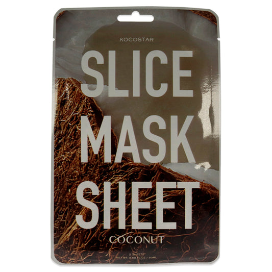Slice Sheet Mask - Coconut by Kocostar for Unisex - 1 Pc Mask