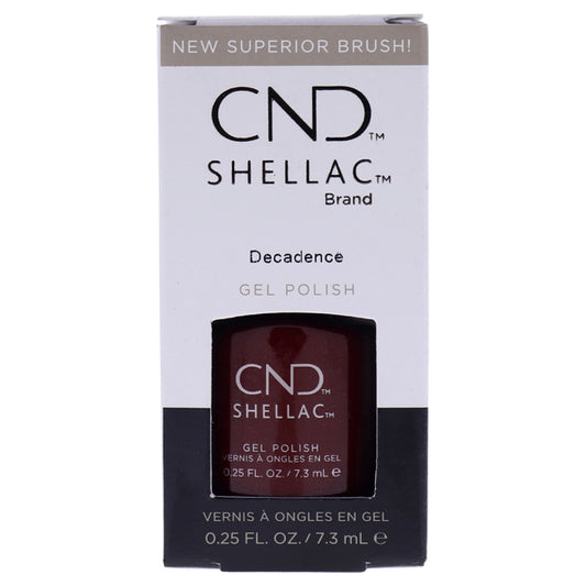 Shellac Nail Color - Decadence by CND for Women - 0.25 oz Nail Polish