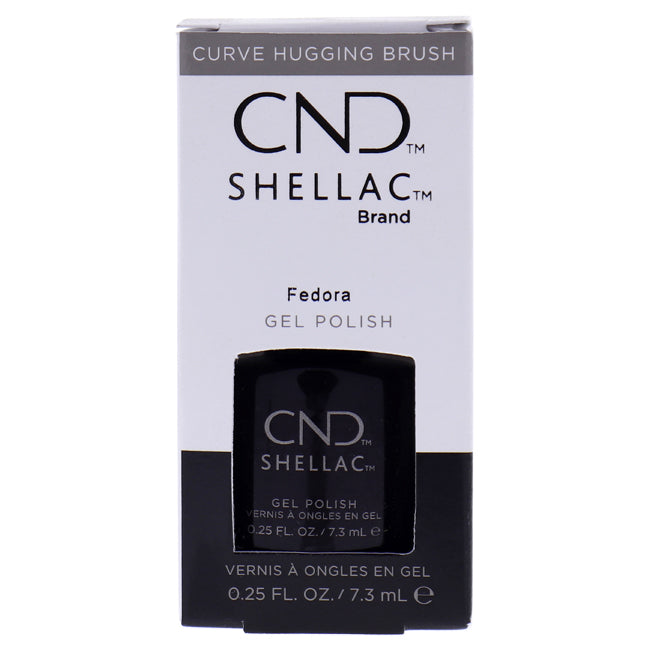 Shellac Nail Color - Fedora by CND for Women - 0.25 oz Nail Polish