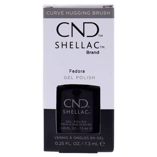 Shellac Nail Color - Fedora by CND for Women - 0.25 oz Nail Polish