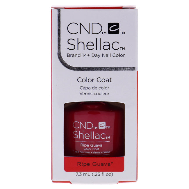 Shellac Nail Color - Ripe Gauva by CND for Women - 0.25 oz Nail Polish