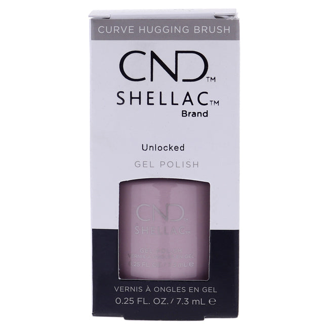Shellac Nail Color - Unlocked by CND for Women - 0.25 oz Nail Polish