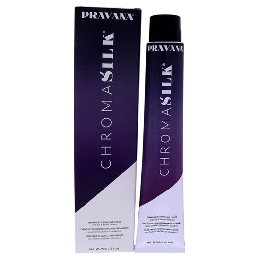 ChromaSilk Creme Hair Color - 4.52 Mahogany Beige Brown by Pravana for Unisex - 3 oz Hair Color