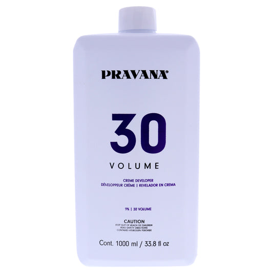 Creme Developer 30 Volume by Pravana for Unisex - 33.8 oz Treatment