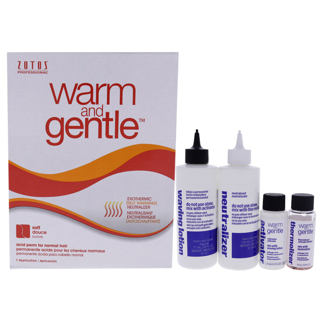 Warm and Gentle Acid Permanent by Zotos for Unisex - 1 Application Treatment