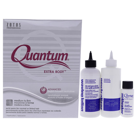 Quantum Extra Body Acid Permanent by Zotos for Unisex - 1 Application Treatment