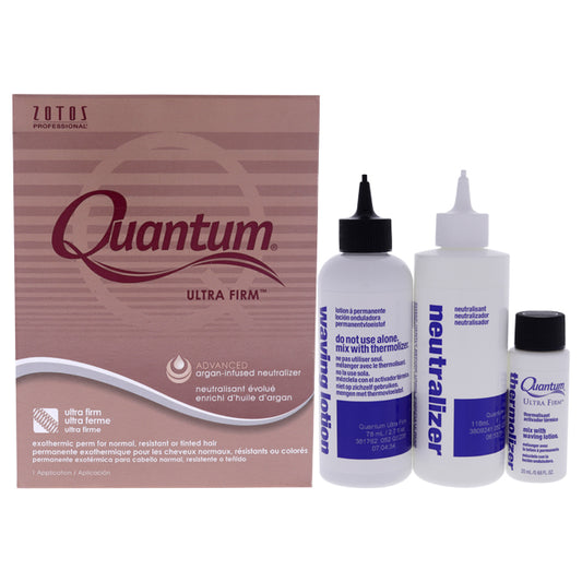 Quantum Ultra Firm Exothermic Permanent by Zotos for Unisex - 1 Application Treatment