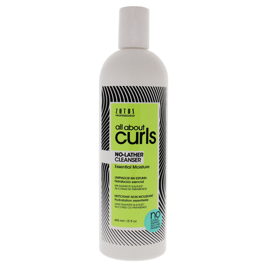 No-Lather Cleanser by All About Curls for Unisex - 15 oz Cleanser