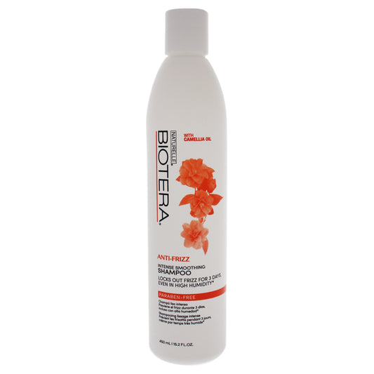 Anti Frizz Intense Smoothing Shampoo by Biotera for Unisex - 15.2 oz Shampoo
