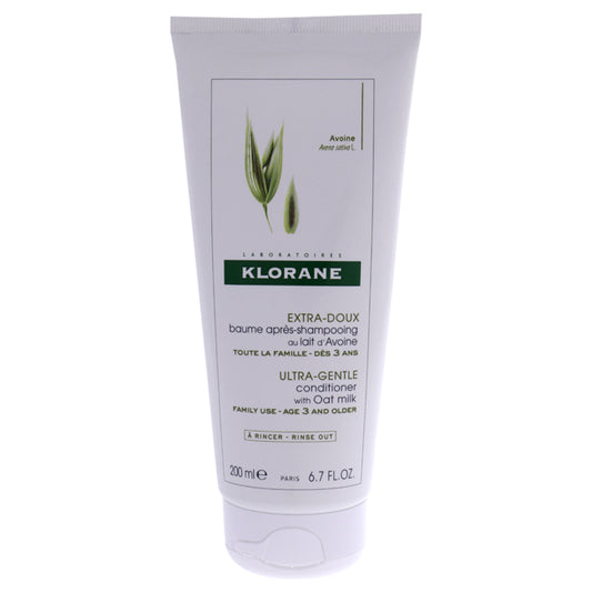 Ultra Gentle Conditioner with Oat Milk by Klorane for Women - 6.7 oz Conditioner