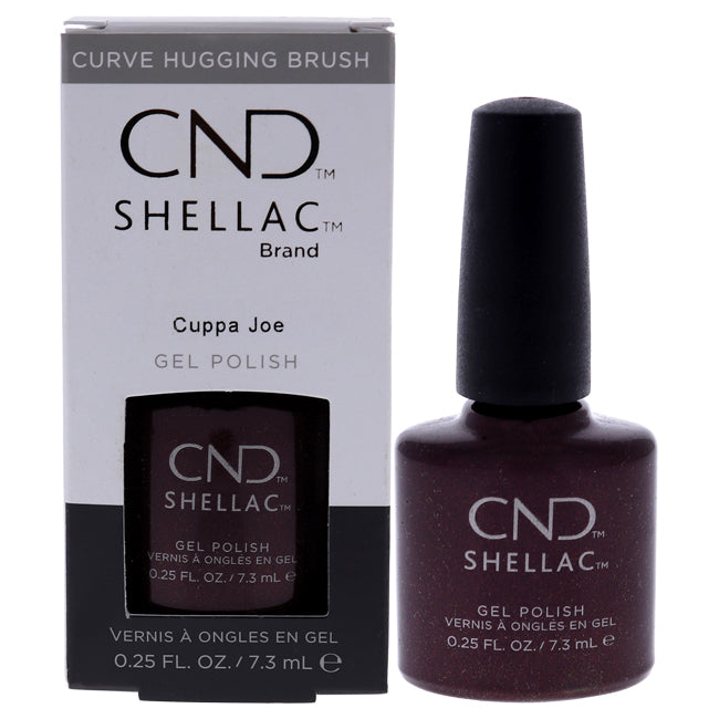 Shellac Nail Color - Cuppa Joe by CND for Women - 0.25 oz Nail Polish