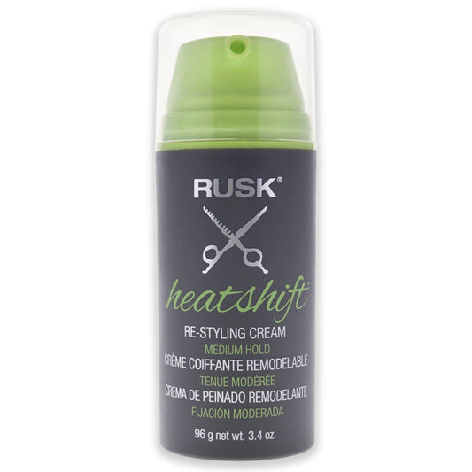 Heatshift Re-Styling Cream by Rusk for Unisex - 3.4 oz Cream