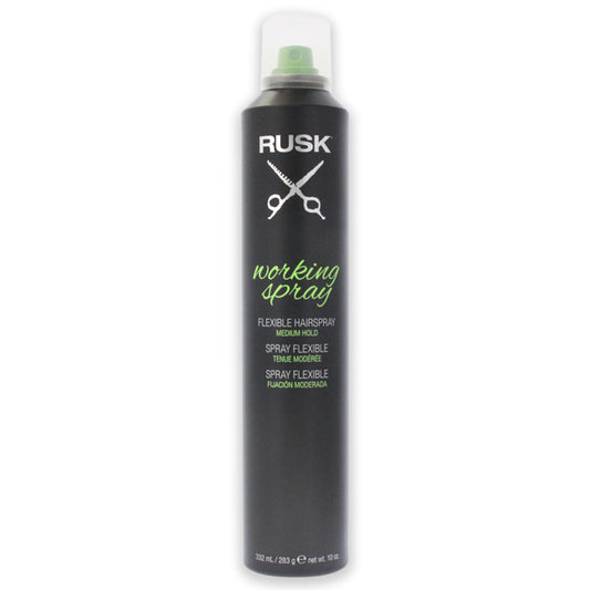 Working Spray by Rusk for Unisex - 10 oz Hair Spray