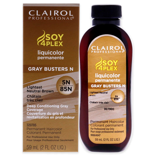 Professional Liquicolor Permanent Hair Color - 85N Lightest Neutral Brown by Clairol for Unisex - 2 oz Hair Color
