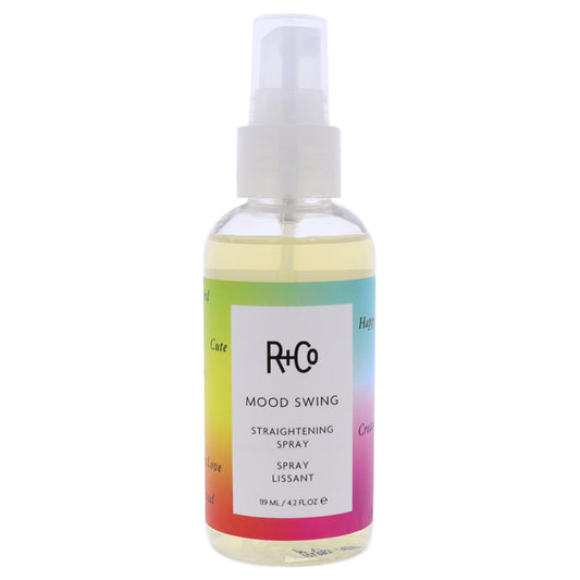 Mood Swing Straightening Spray by R+Co for Unisex - 4.2 oz Spray
