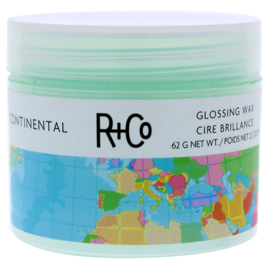 Continental Glossing Wax by R+Co for Unisex - 2.2 oz Wax