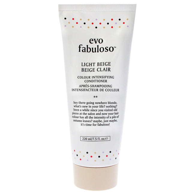 Light Beige Colour Intensifying Conditioner by Evo for Women - 7.5 oz Conditioner