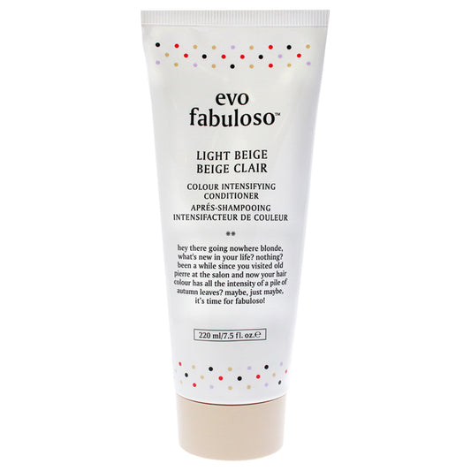 Light Beige Colour Intensifying Conditioner by Evo for Women - 7.5 oz Conditioner