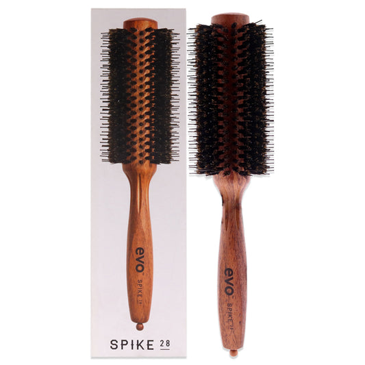 Spike 28 Nylon Pin Bristle Radial Brush by Evo for Unisex - 1 Pc Brush