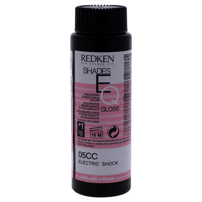 Shades EQ Color Gloss 05CC - Electric Shock by Redken for Unisex - 2 oz Hair Color