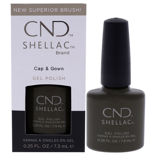 Shellac Nail Color - Cap and Gown by CND for Women - 0.25 oz Nail Polish