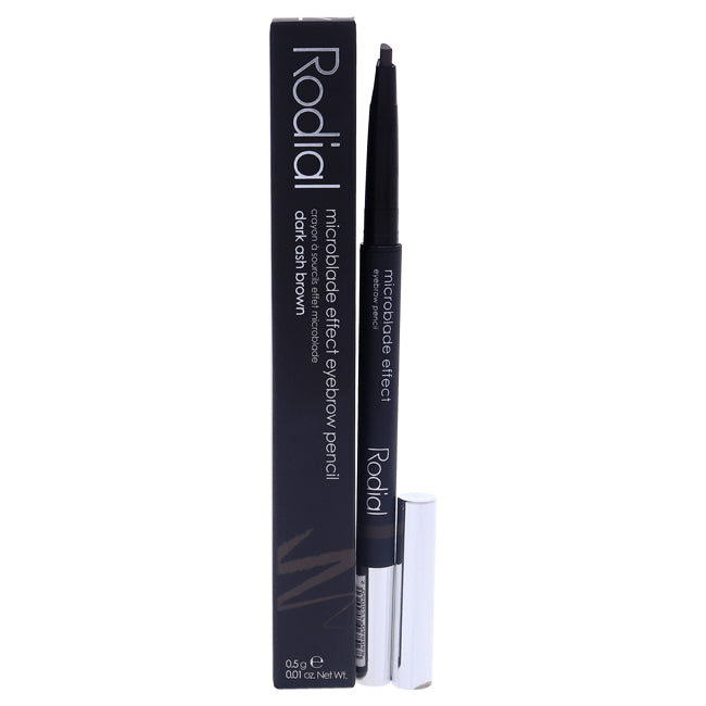 Microblade Effect Eyebrow Pencil - Dark Ash Brown by Rodial for Women - 0.01 oz Eyebrow