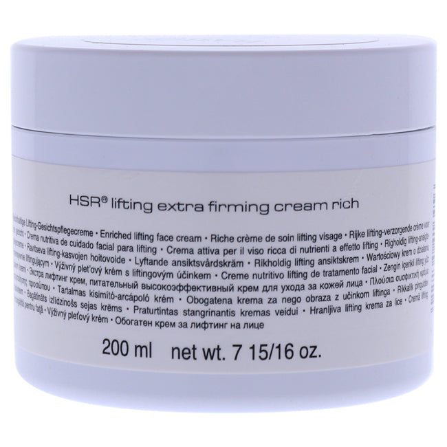 HSR Lifting Extra Firming Rich Cream by Babor for Women - 6.76 oz Cream
