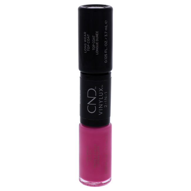 VInylux 2-In-1 Long Wear - 121 Hot Pop PInk by CND for Women - 0.25 oz Nail Polish