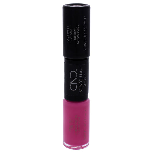 VInylux 2-In-1 Long Wear - 121 Hot Pop PInk by CND for Women - 0.25 oz Nail Polish