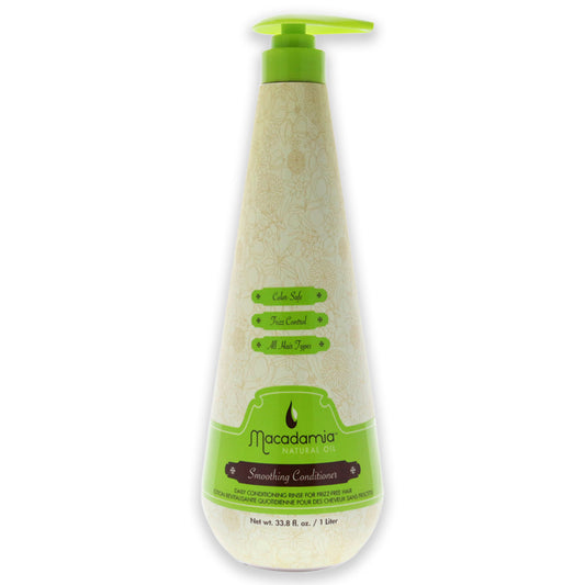 Natural Oil Smoothing Conditioner by Macadamia Oil for Unisex - 33.8 oz Conditioner