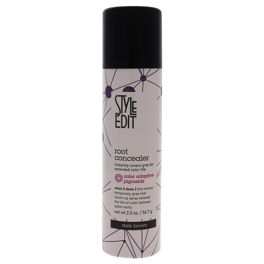 Root Concealer Touch Up Spray - Dark Brown by Style Edit for Unisex - 2 oz Hair Color
