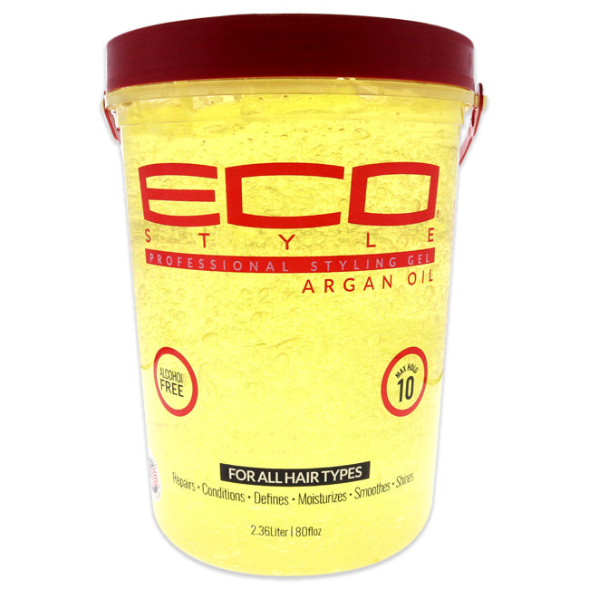 Eco Style Gel - Argan Oil by Ecoco for Unisex - 80 oz Gel