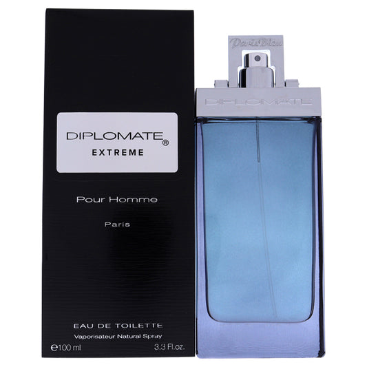 Diplomate Extreme by Paris Bleu for Men - 3.3 oz EDT Spray
