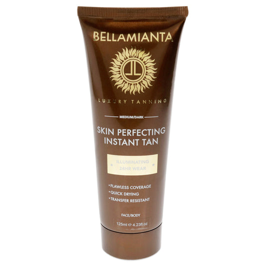 Skin Perfecting Instant Tan - Medium-Dark by Bellamianta for Women - 4.23 oz Bronzer