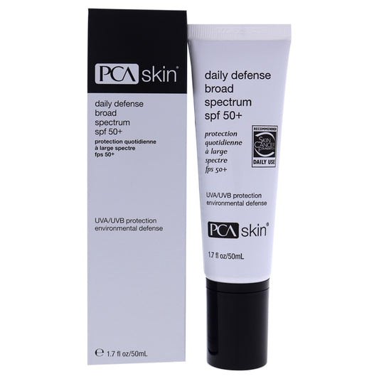 Daily Defense SPF 50 by PCA Skin for Unisex - 1.7 oz Cream
