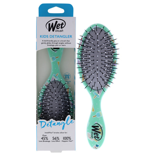 Kids Detangler Brush - Ice Cream by Wet Brush for Kids - 1 Pc Hair Brush