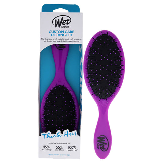 Original Detangler for Thick Hair Brush - Purple by Wet Brush for Unisex - 1 Pc Hair Brush