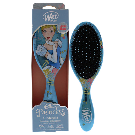 Original Detangler Princess Wholehearted Brush - Cinderella Blue by Wet Brush for Unisex - 1 Pc Hair Brush