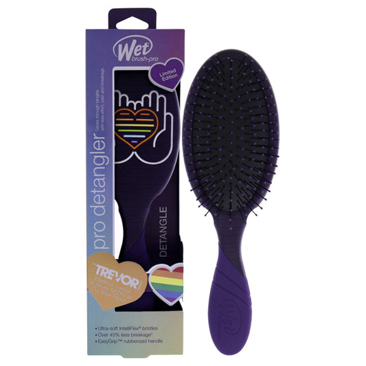 Pro Detangler Love is Love Brush - Hands Heart by Wet Brush for Unisex - 1 Pc Hair Brush