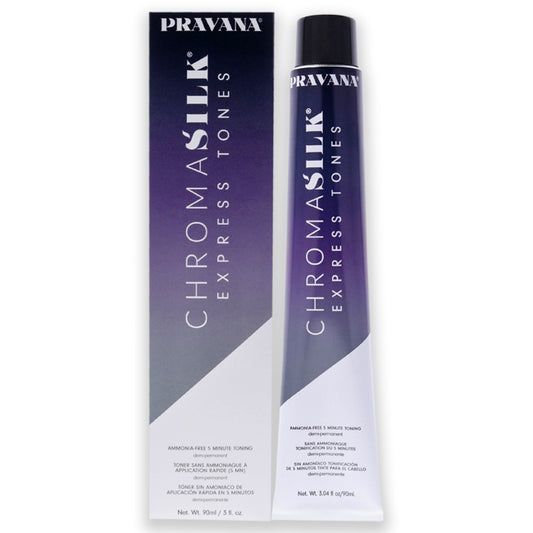 ChromaSilk Express Tones - Ash by Pravana for Unisex - 3 oz Hair Color