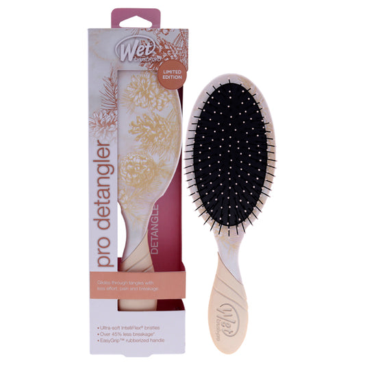 Pro Detangler Winter Frost Brush - Icy Blooms by Wet Brush for Women - 1 Pc Hair Brush (Limited Edition)