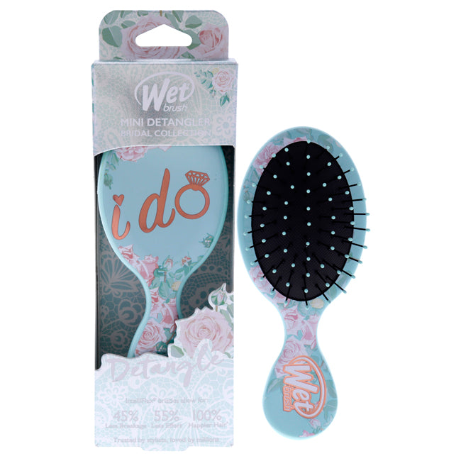 Mini Detangler Bridal Brush - I do by Wet Brush for Women - 1 Pc Hair Brush