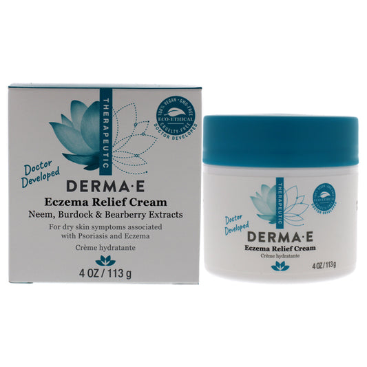 Eczema Relief Cream by Derma-E for Unisex - 4 oz Cream