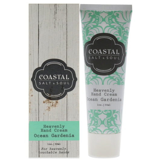 Heavenly Hand Cream - Ocean Gardenia by Coastal Salt and Soul for Unisex - 1 oz Cream