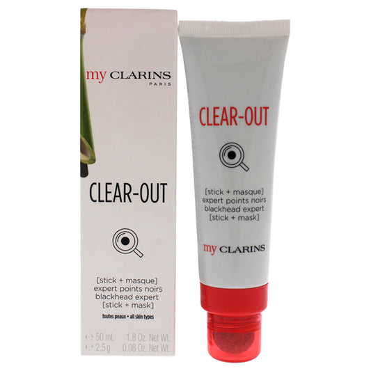 Clear-Out Blackhead Expert Stick And Mask by Clarins for Unisex - 1.8 oz Treatment