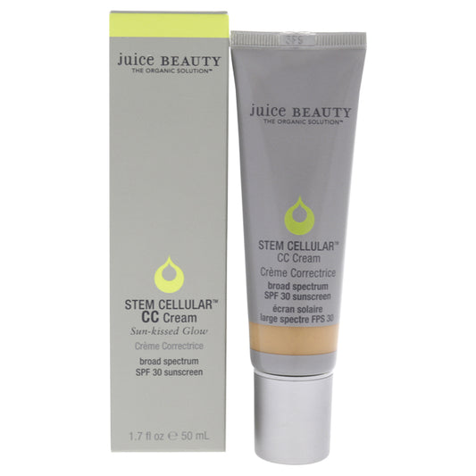 Stem Cellular CC Cream SPF 30 - Sun-Kissed Glow by Juice Beauty for Women - 1.7 oz Sunscreen