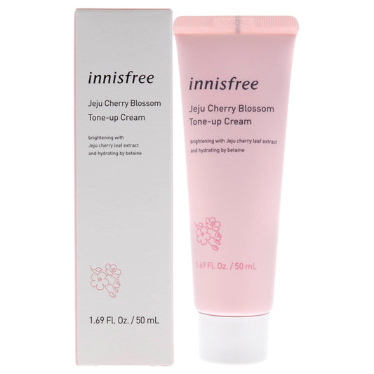 Tone-Up Cream - Jeju Cherry Blossom by Innisfree for Unisex - 1.69 oz Cream
