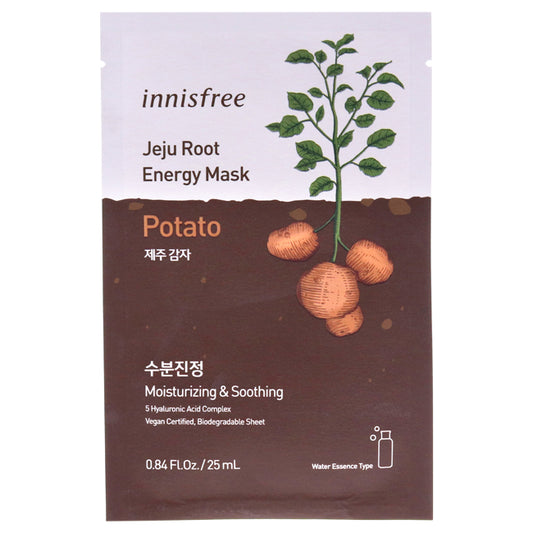 Jeju Root Energy Mask - Potato by Innisfree for Unisex - 0.84 oz Mask